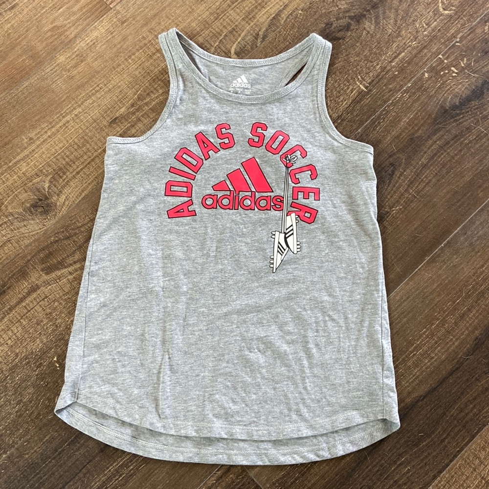 Girls Adidas Soccer Tank